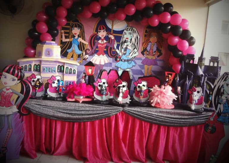 Decora&ccedil;&atilde;o-Monster-high