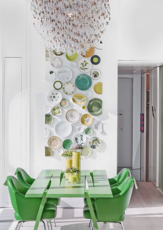 Ideias de Decora&ccedil;&atilde;o com Pratos- Fa&ccedil;a voc&ecirc; mesmo Ideias decora&ccedil;&atilde;o pratos cozinha