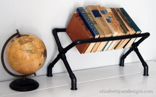 M&oacute;veis feitos com Canos de PVC M&oacute;veis feitos cabos PVC estante