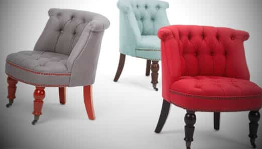 Cadeiras decorativas: Modelos e Sugestões Poltronas-decorativas-da-coleção-Boudouir