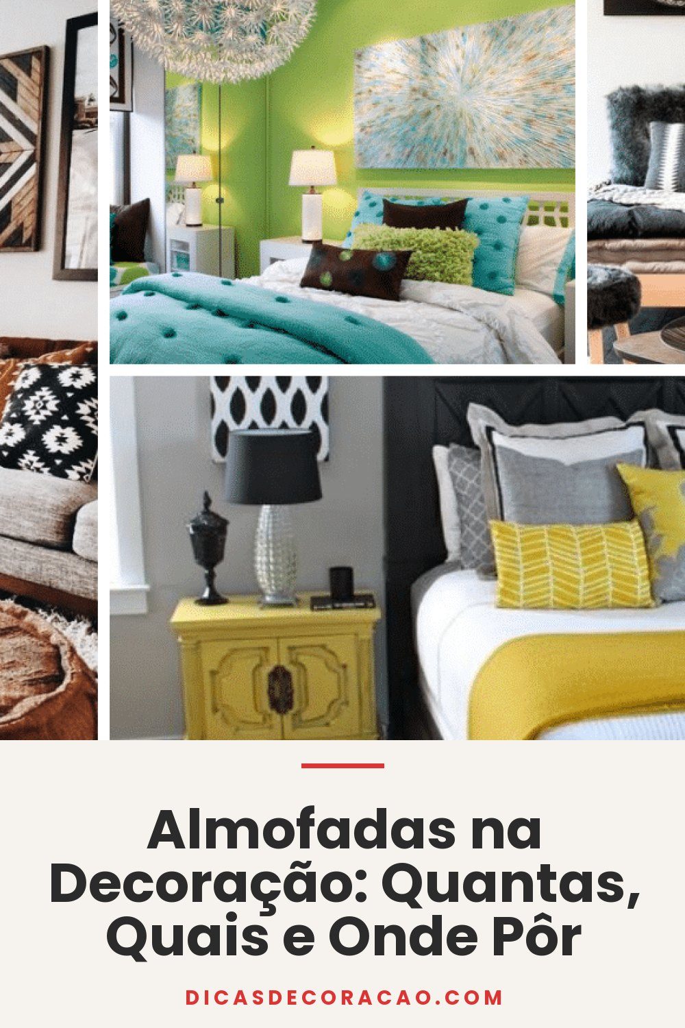 Almofadas na Decoração: Quantas, Quais e Onde Pôr