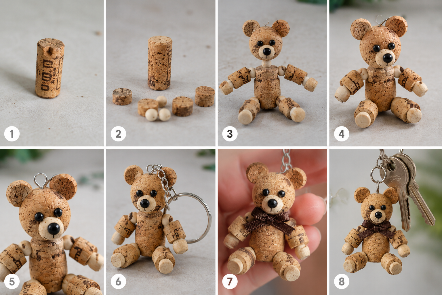 Animais Feitos com Rolhas de Corti&ccedil;a: Ideias Criativas, F&aacute;ceis e Sustent&aacute;veis para Artesanato animais feitos com rolhas de cortica