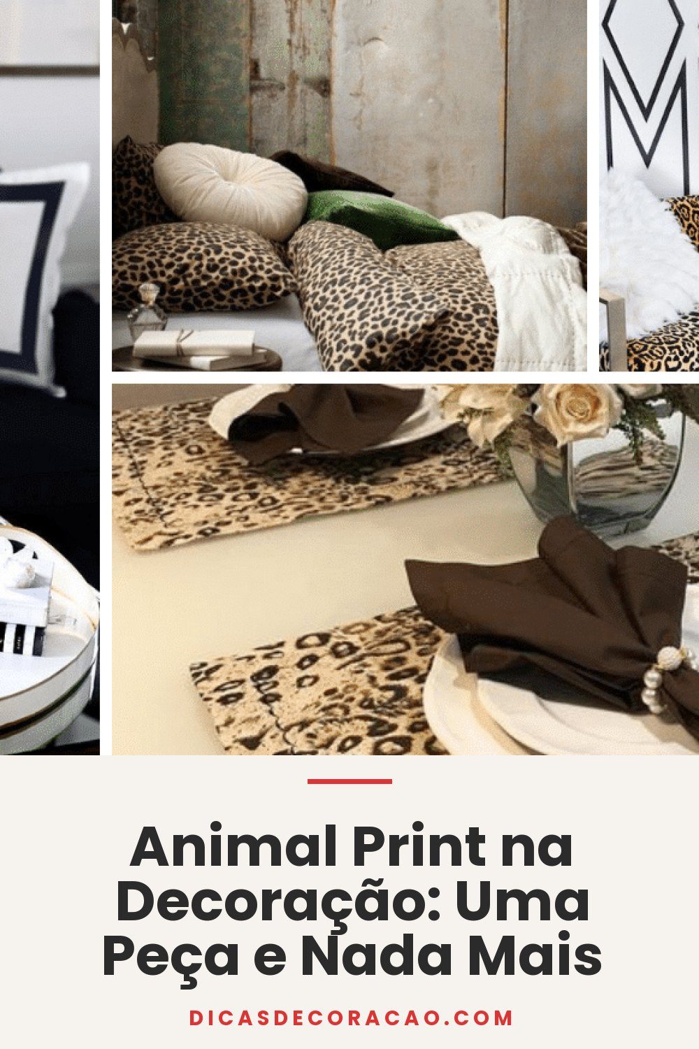 Animal Print na Decoração: Uma Peça e Nada Mais