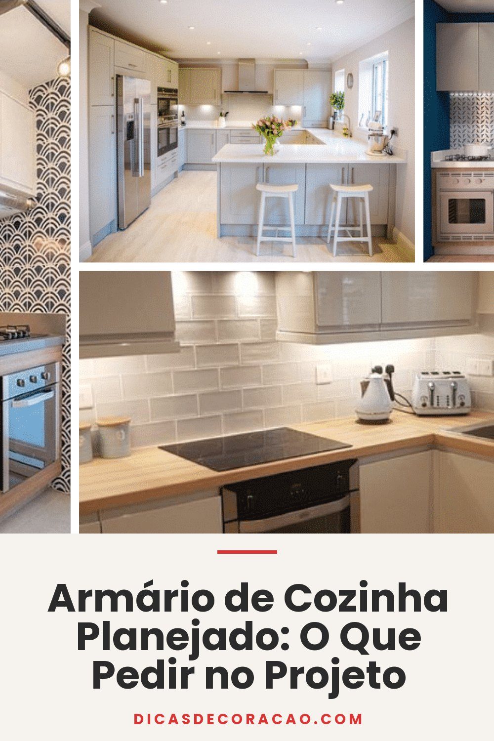 Armário de Cozinha Planejado: O Que Pedir no Projeto