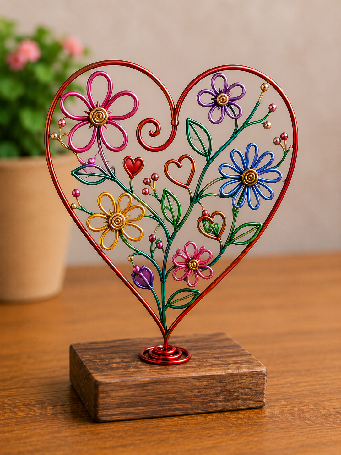 Artesanato com Arame Colorido: Ideias Criativas, F&aacute;ceis e Decorativas para Fazer em Casa artesanato com arame colorido 8