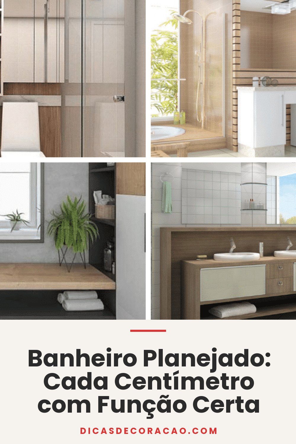 Banheiro Planejado: Cada Centímetro com Função Certa