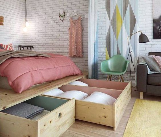 camas criativas para quartos pequenos 8