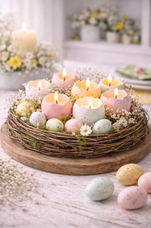 centro de mesa de pascoa facil e original 4 scaled