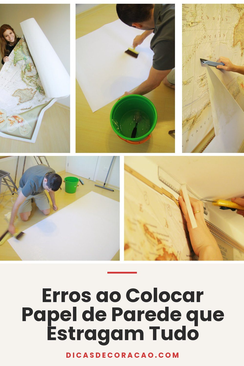 Erros ao Colocar Papel de Parede que Estragam Tudo