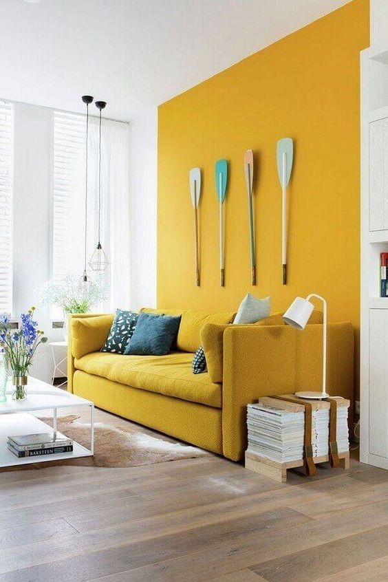 como decorar com sofas coloridos dicas 1