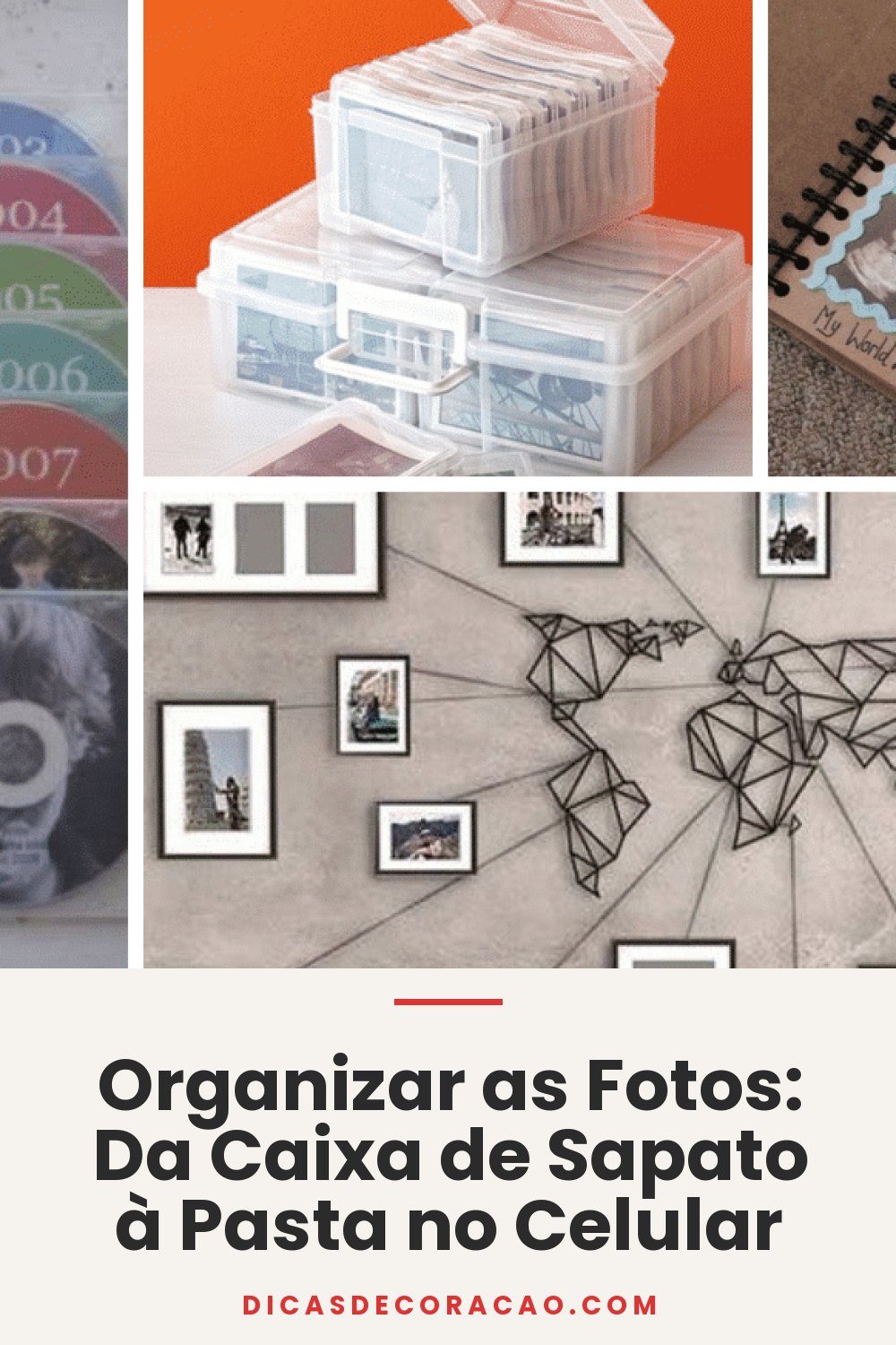 Organizar as Fotos: Da Caixa de Sapato à Pasta no Celular