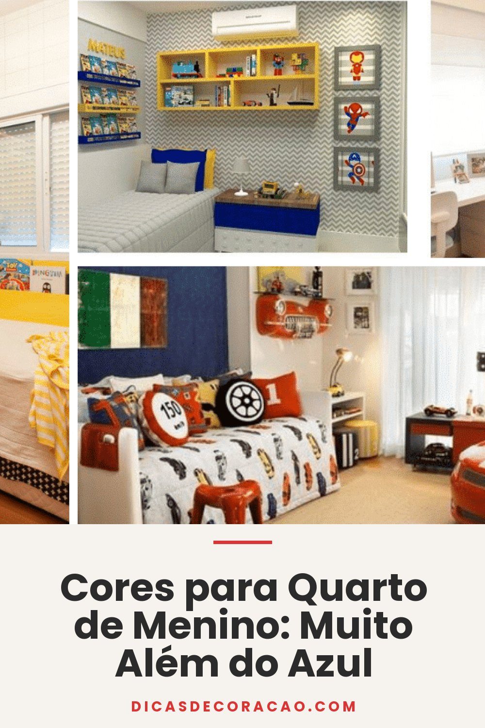 Cores para Quarto de Menino: Muito Além do Azul