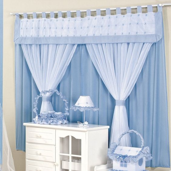 cortinas para quarto de bebe 8