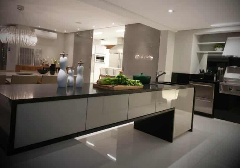 cozinha apartamento moderna