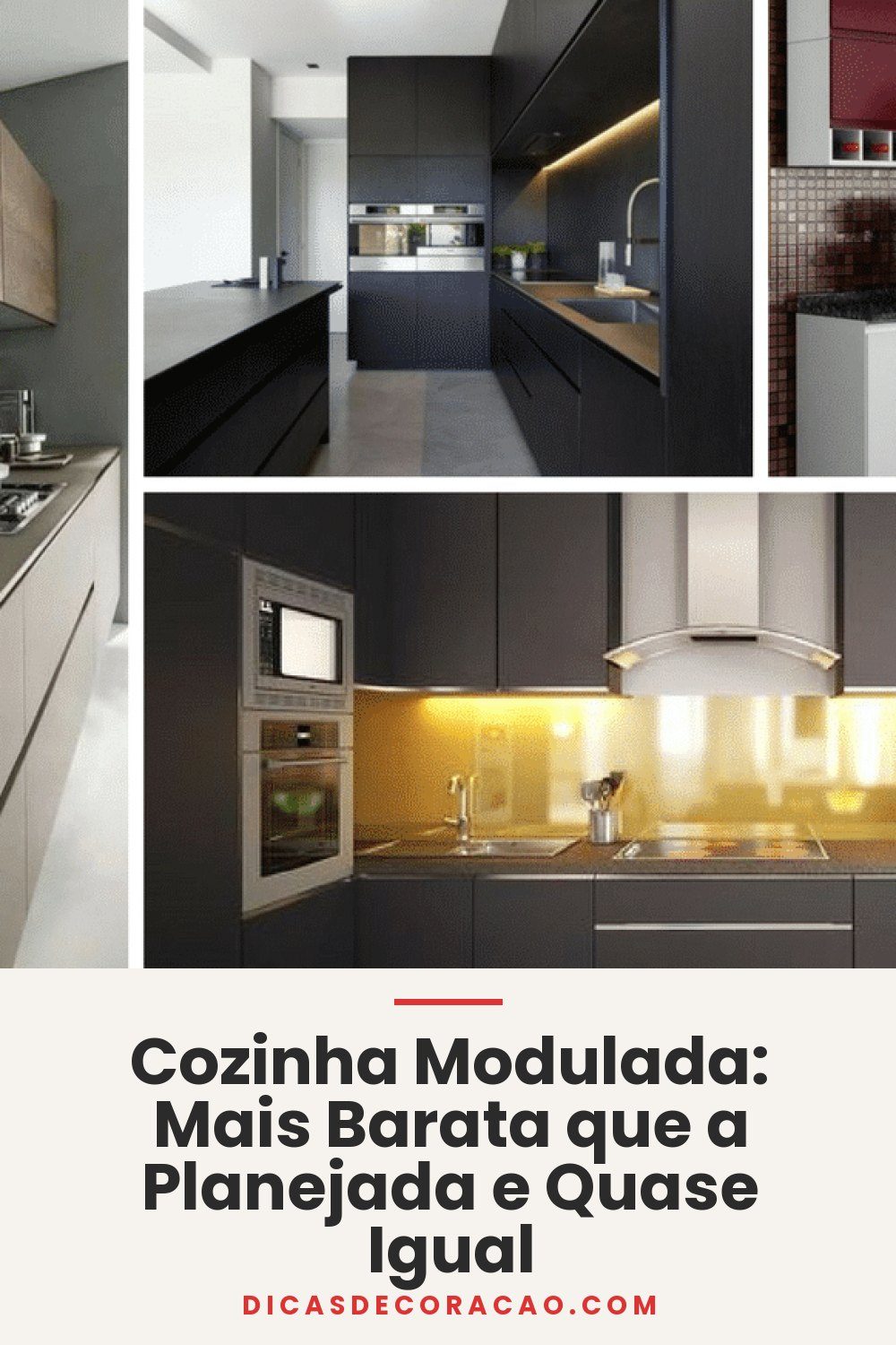 Cozinha Modulada: Mais Barata que a Planejada e Quase Igual