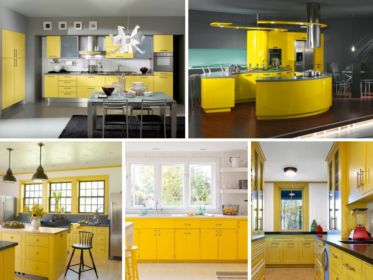 cozinhas amarelas decoracao