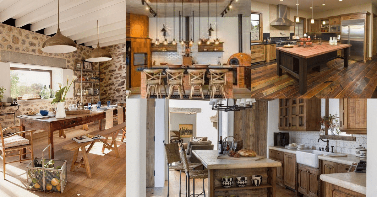 cozinhas rusticas e modernas