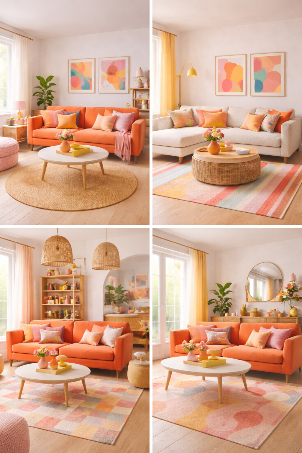 Decora&ccedil;&atilde;o Colorida para a Sala: Ideias, Combina&ccedil;&otilde;es e Truques para Transformar o Ambiente decoracao colorida para a sala 2