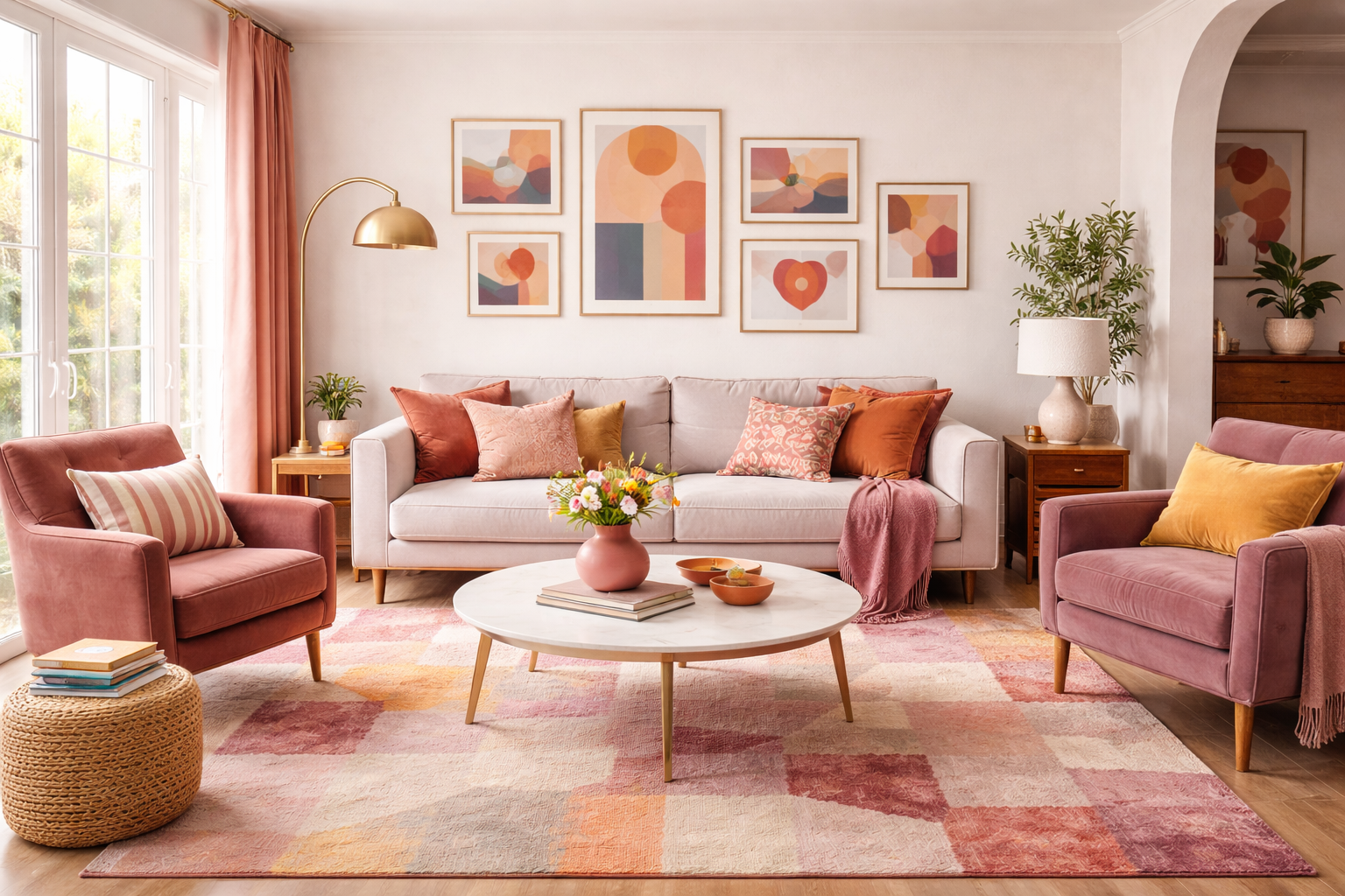 Decora&ccedil;&atilde;o Colorida para a Sala: Ideias, Combina&ccedil;&otilde;es e Truques para Transformar o Ambiente decoracao colorida para a sala 7