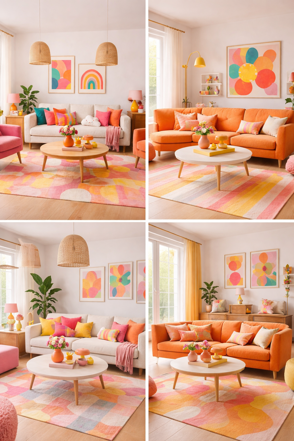 Decora&ccedil;&atilde;o Colorida para a Sala: Ideias, Combina&ccedil;&otilde;es e Truques para Transformar o Ambiente decoracao colorida para a sala 8