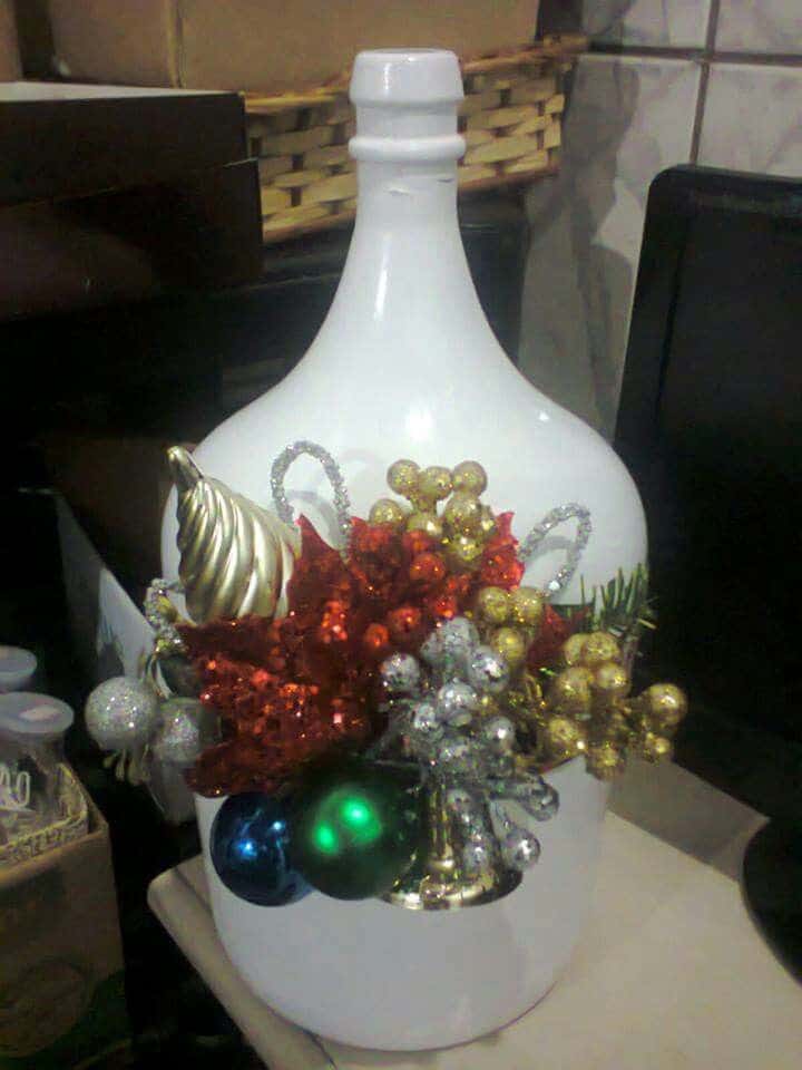 decoracao criativa com garrafoes de vidro 8