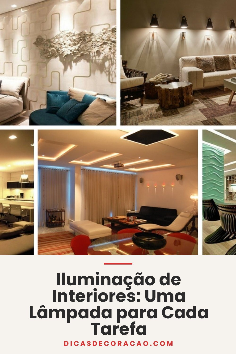 Iluminação de Interiores: Uma Lâmpada para Cada Tarefa
