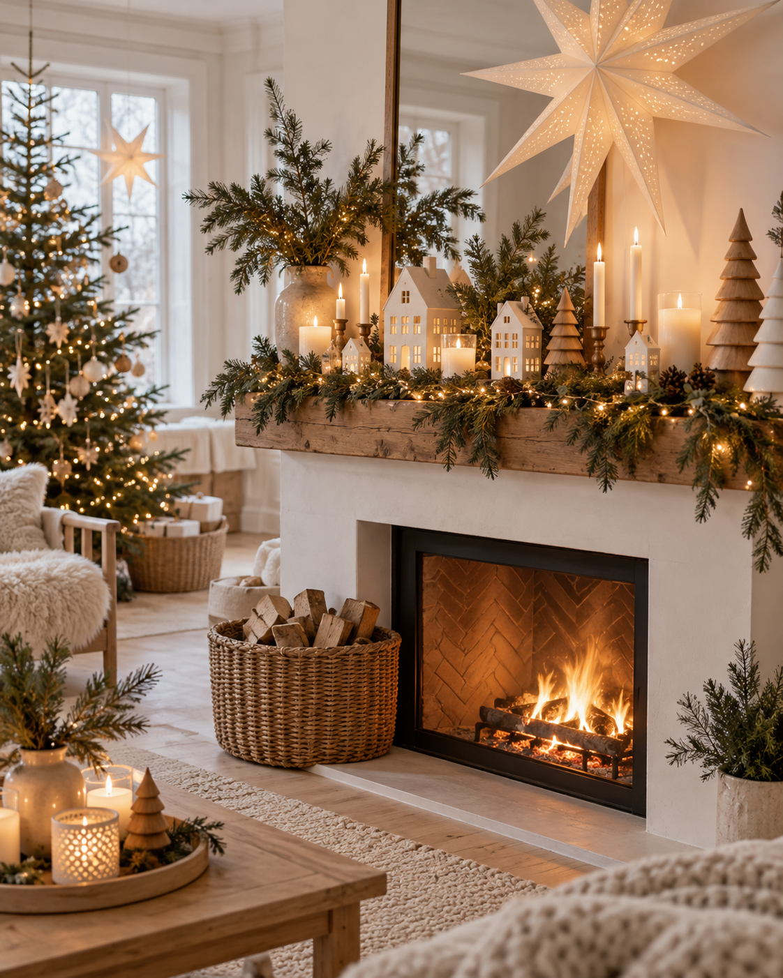 Decora&ccedil;&atilde;o de Natal Escandinava: Ideias Para Sua Casa decoracao de natal escandinava ideias para sua casa 2
