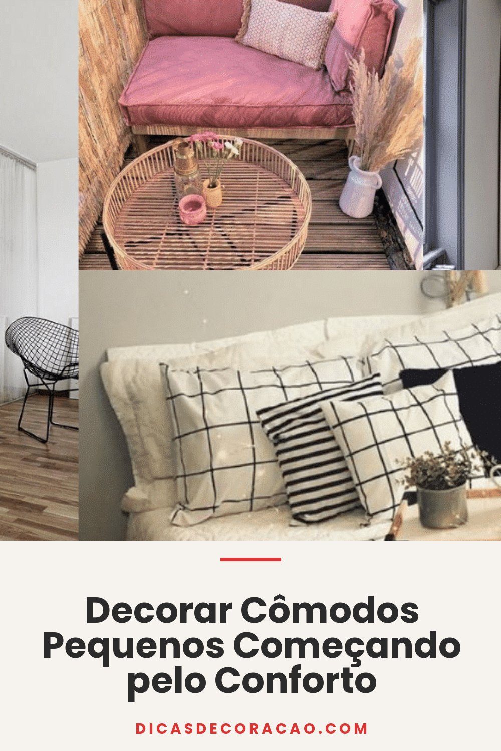 Decorar Cômodos Pequenos Começando pelo Conforto