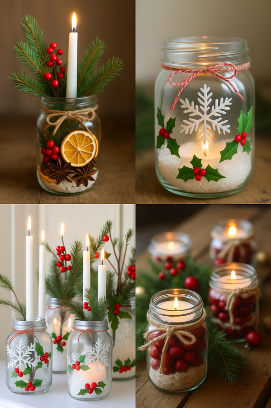 decoracao diy com potes de vidro 2 scaled