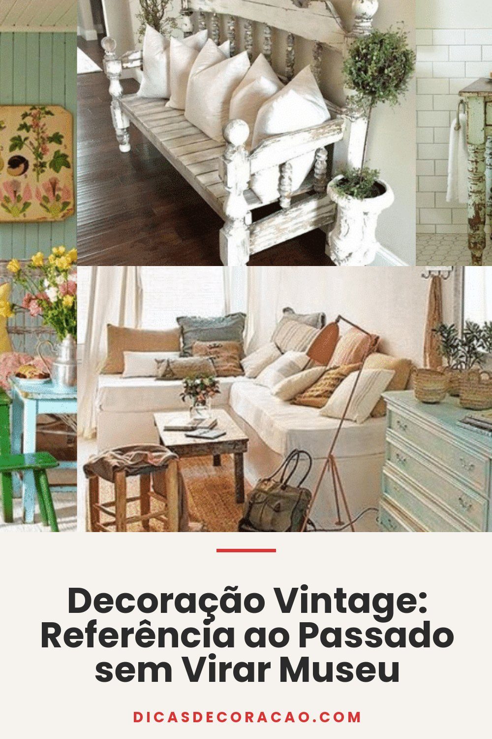 Decoração Vintage: Referência ao Passado sem Virar Museu