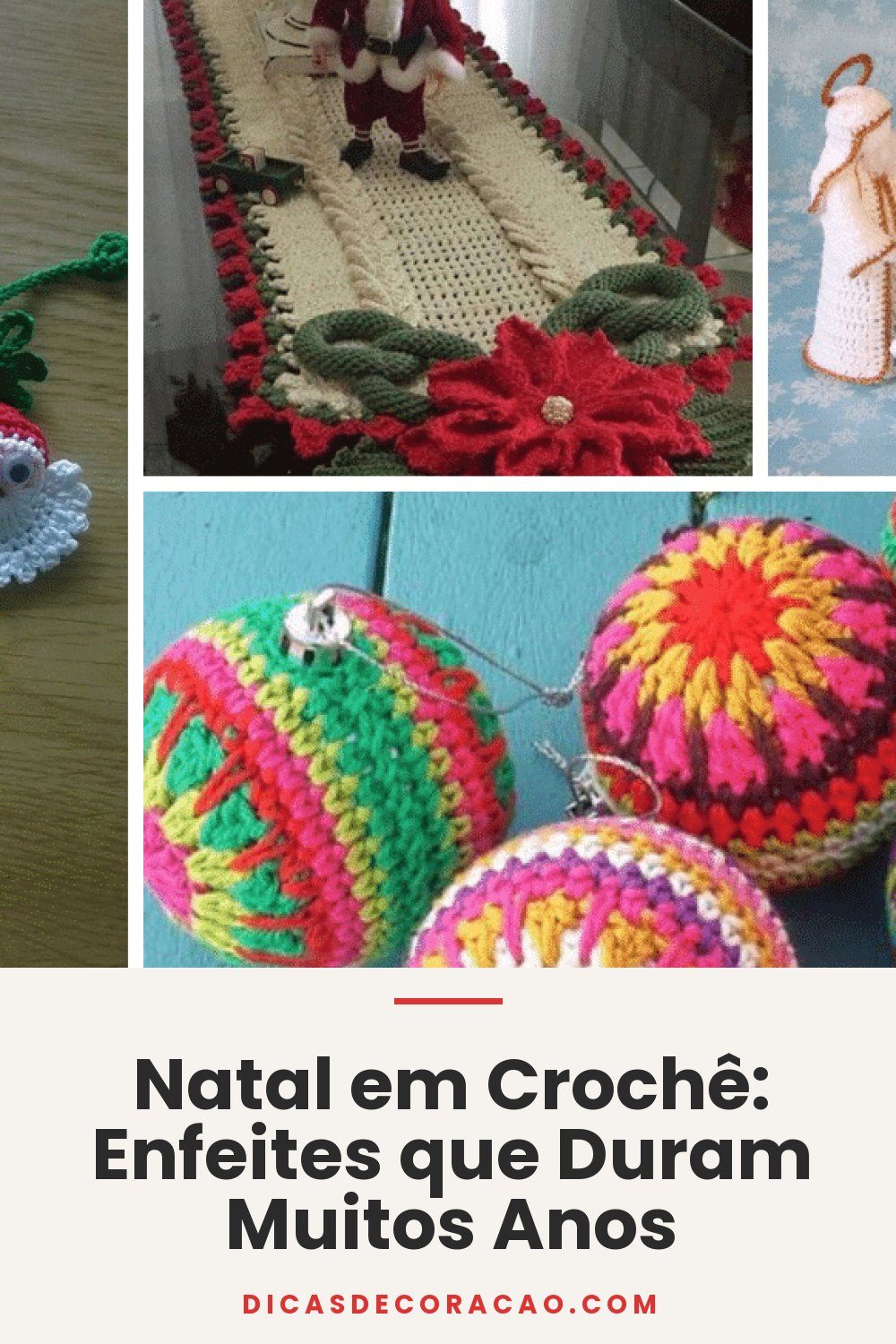 Natal em Crochê: Enfeites que Duram Muitos Anos