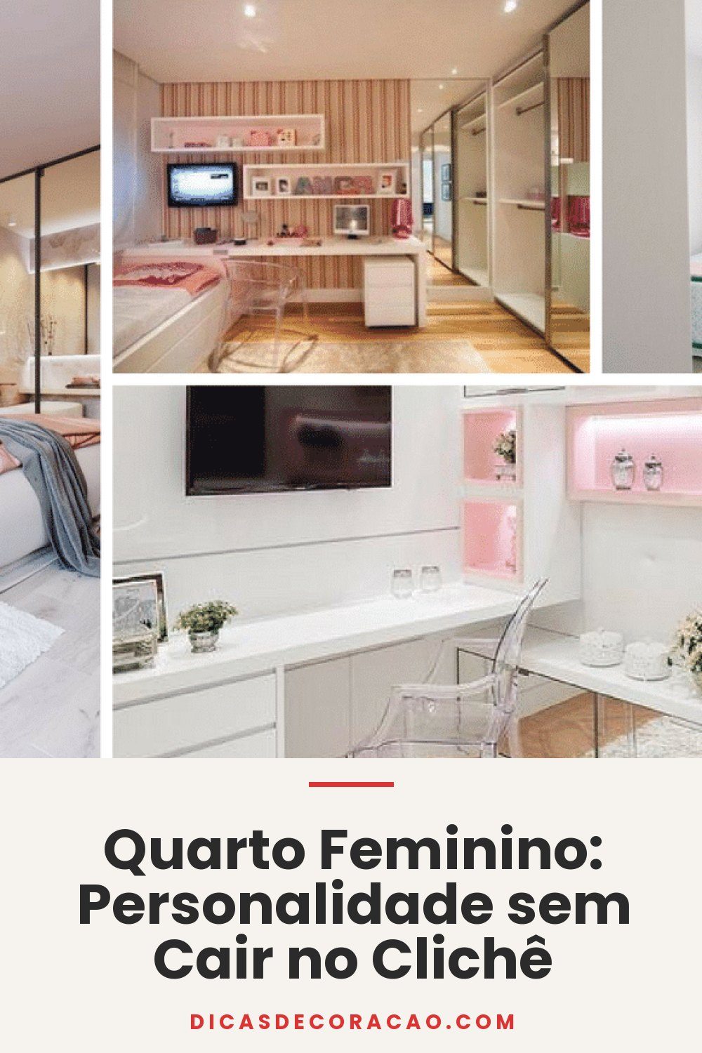 Quarto Feminino: Personalidade sem Cair no Clichê