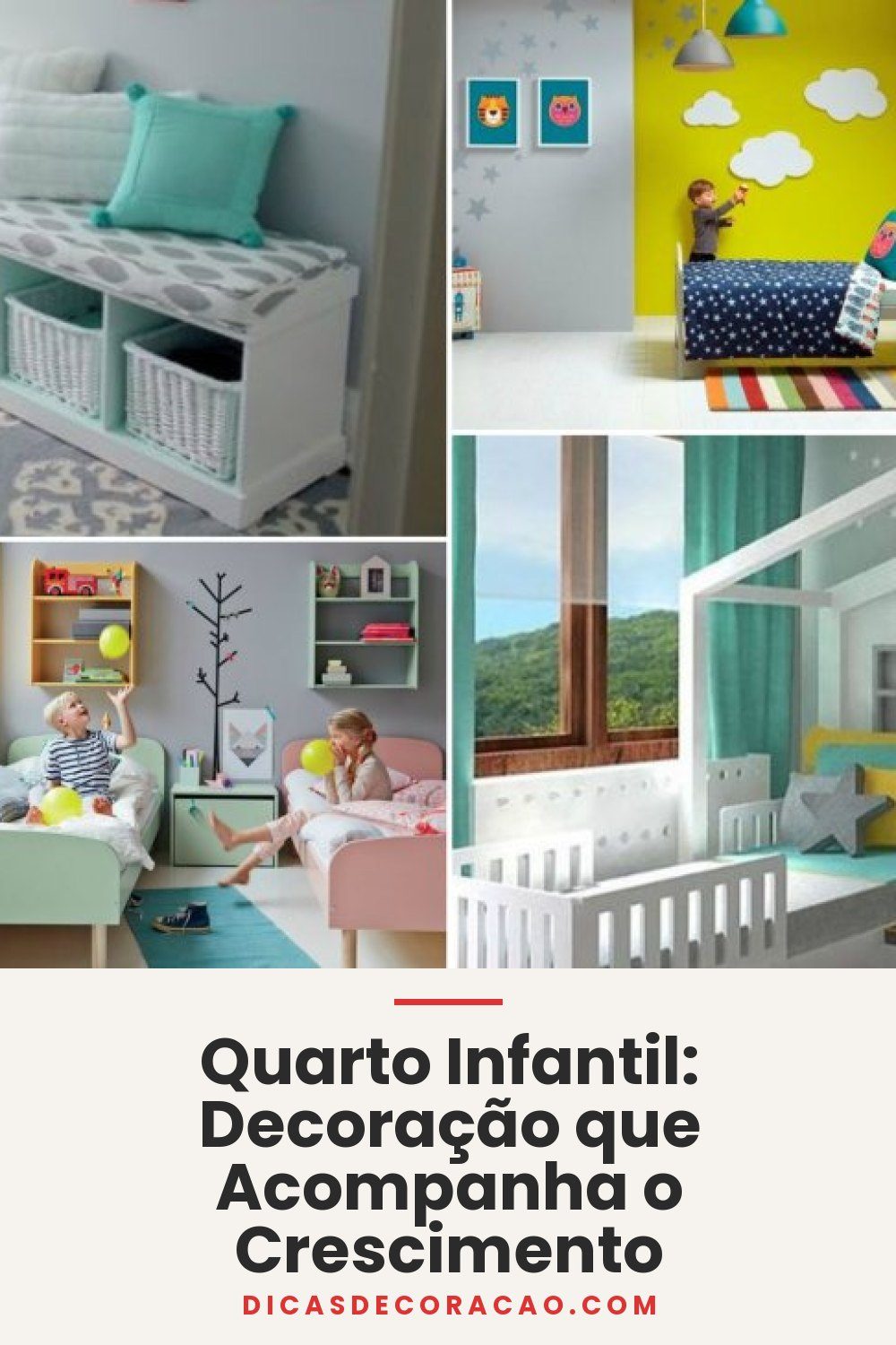 Quarto Infantil: Decoração que Acompanha o Crescimento