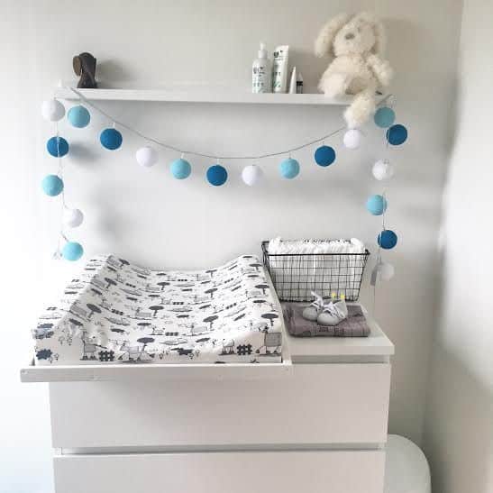 decoraco quarto bebe minimalista menino