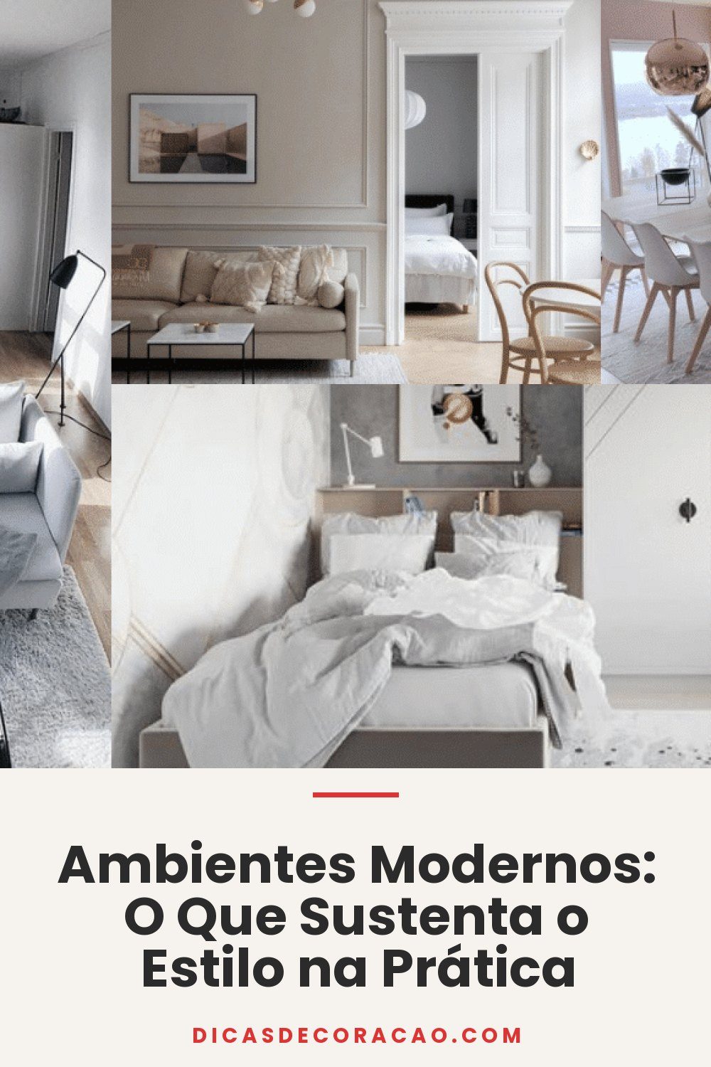 Ambientes Modernos: O Que Sustenta o Estilo na Prática
