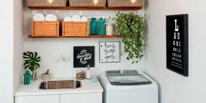 dicas profissionais para decorar e organizar a sua lavanderia 10