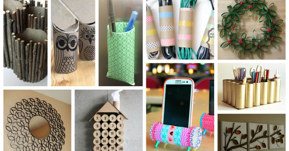 diy ideias papel higienico