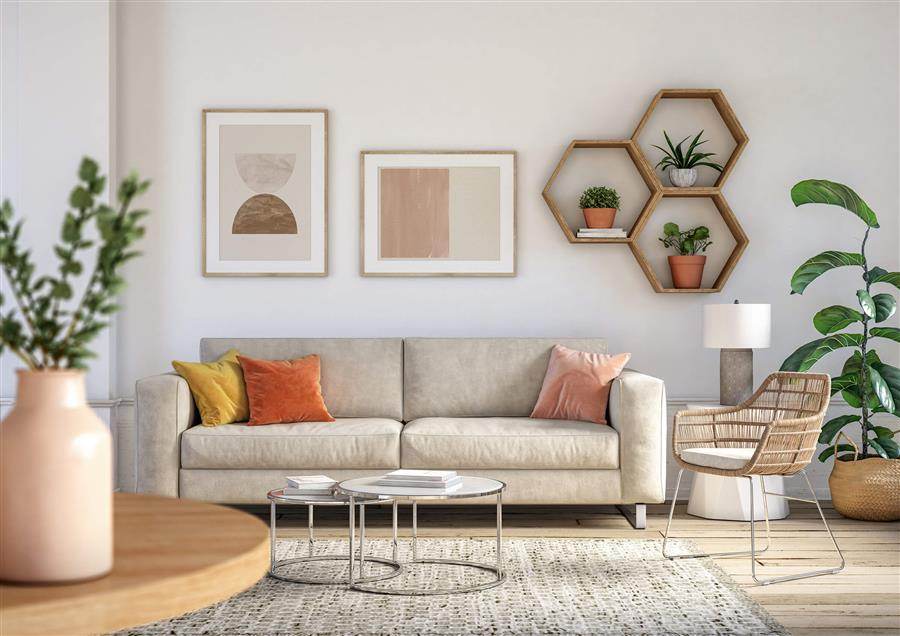 enfeites perfeitos para sua sala de estar