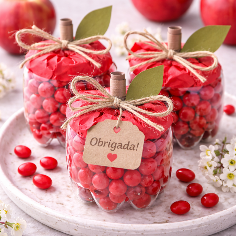 faceis lembrancinhas de garrafa pet 5