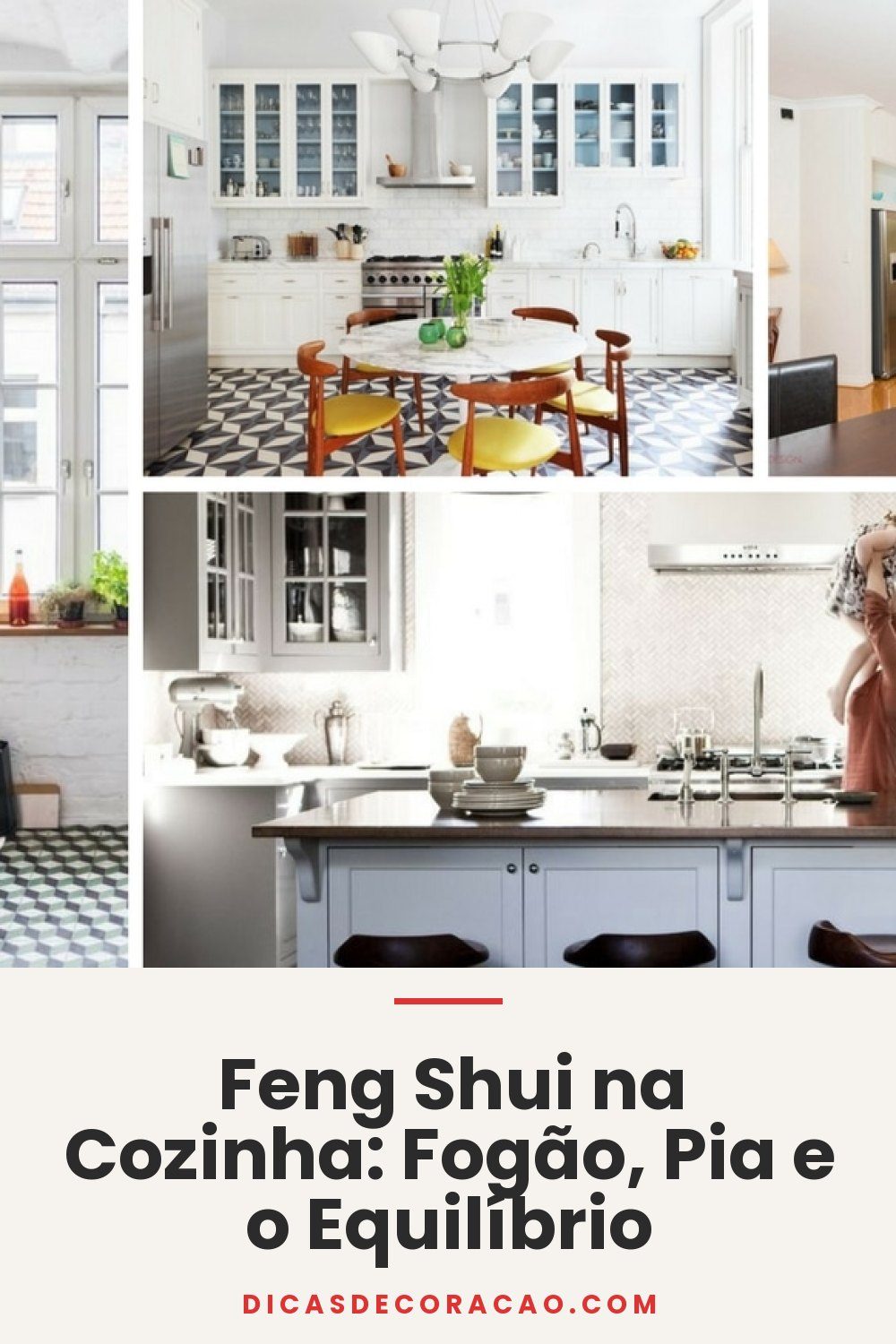 Feng Shui na Cozinha: Fogão, Pia e o Equilíbrio