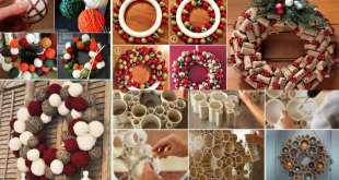 guirlandas de natal que pode fazer voce mesmo