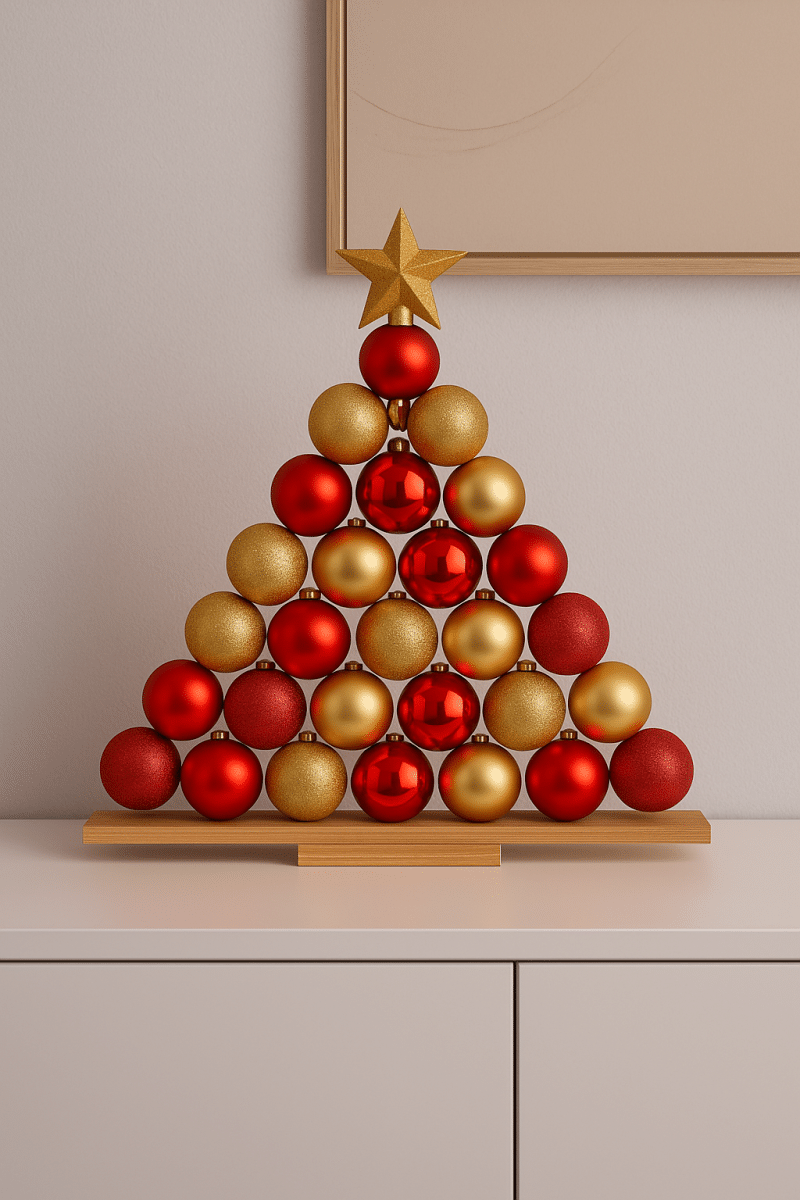 ideias baratas para arvores de natal 6