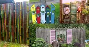 ideias criativas de cercas para o seu jardim