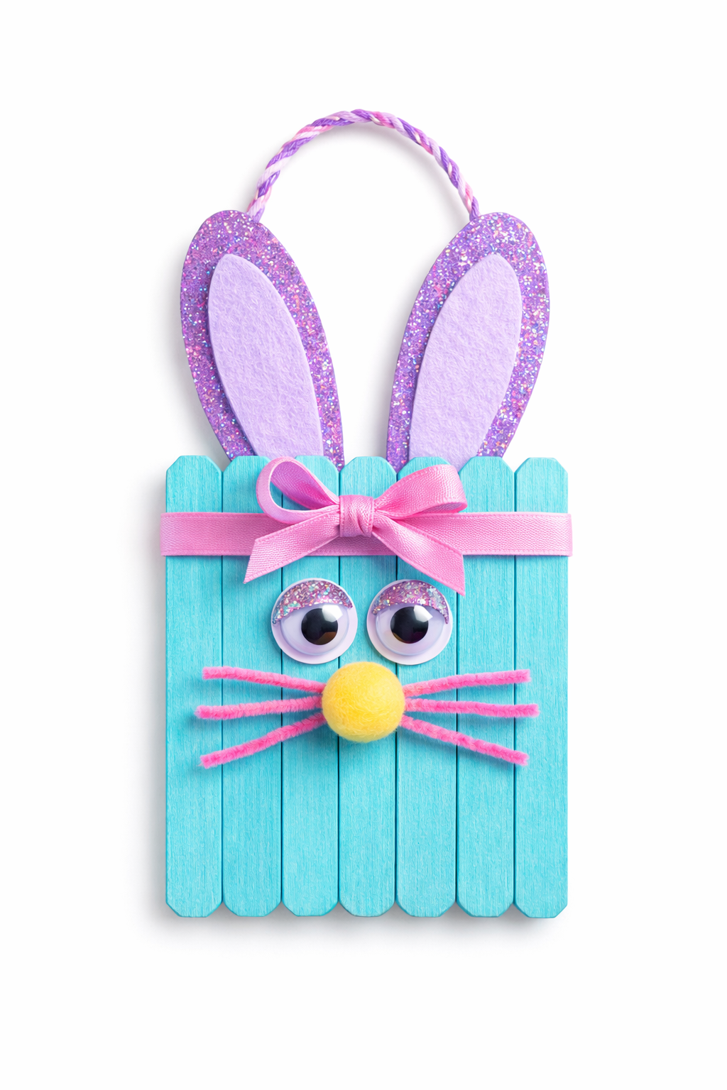 Ideias Criativas de Decora&ccedil;&atilde;o de P&aacute;scoa com Palitos de Gelado ideias criativas de decoracao de pascoa com palitos de gelado 6