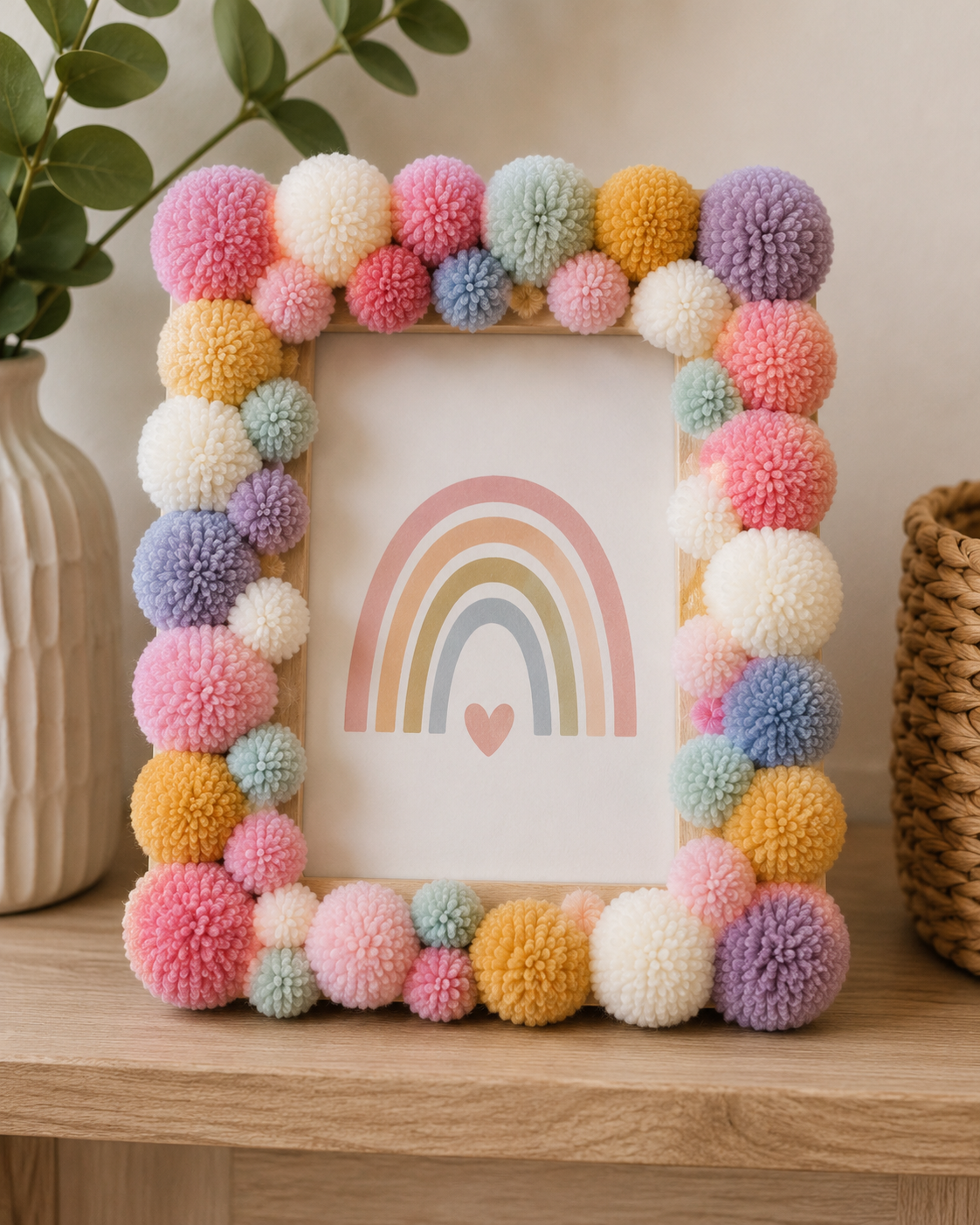 Ideias criativas feitas com pompons: Projetos f&aacute;ceis para decorar e oferecer ideias criativas feitas com pompons 7