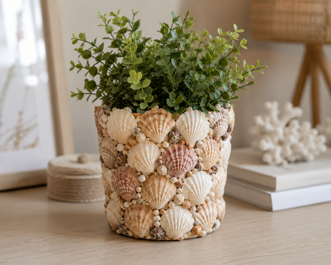 Ideias Criativas para Decorar com Conchas: Inspire-se com Projetos Naturais, Elegantes e F&aacute;ceis de Fazer ideias criativas para decorar com conchas 3