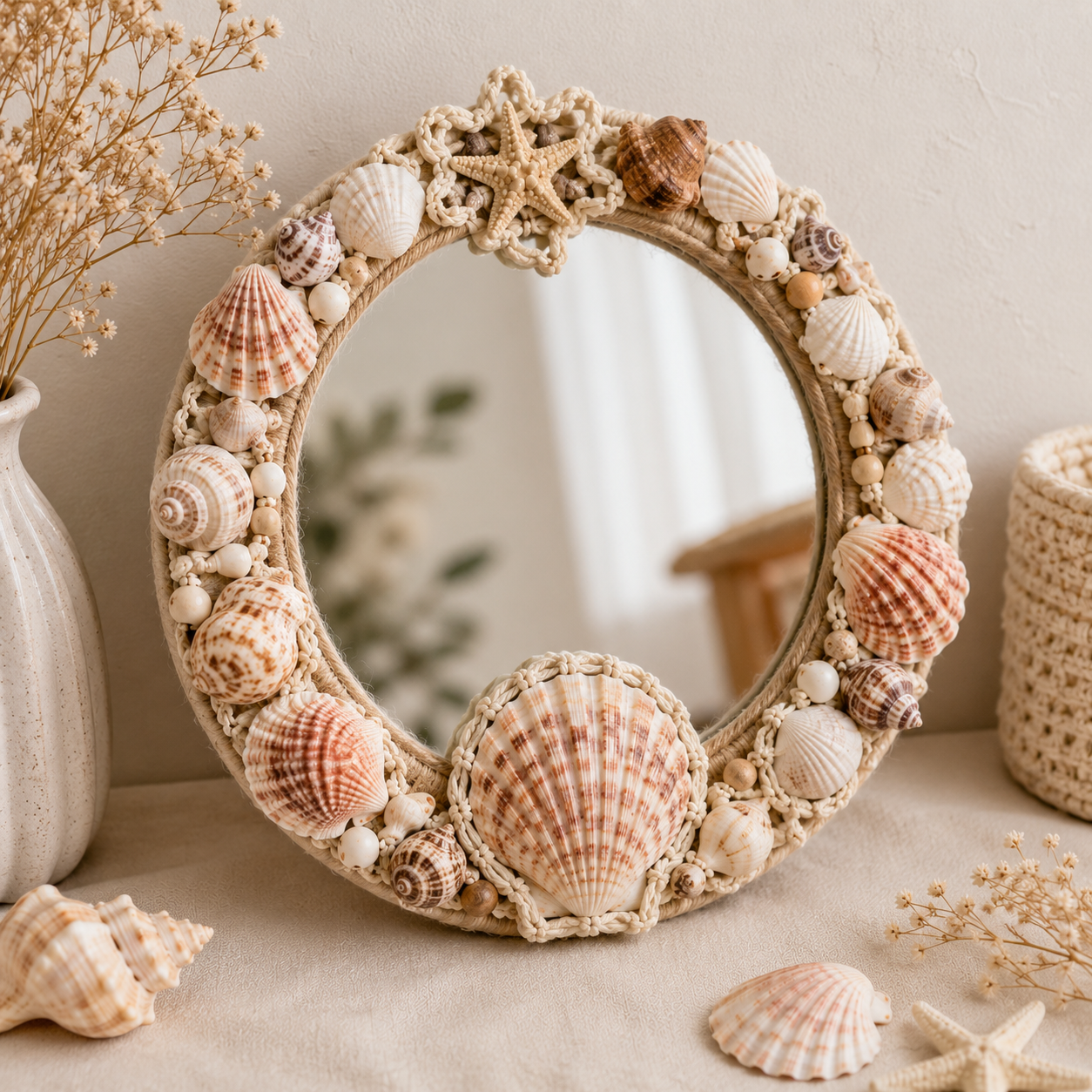 Ideias Criativas para Decorar com Conchas: Inspire-se com Projetos Naturais, Elegantes e F&aacute;ceis de Fazer ideias criativas para decorar com conchas 6