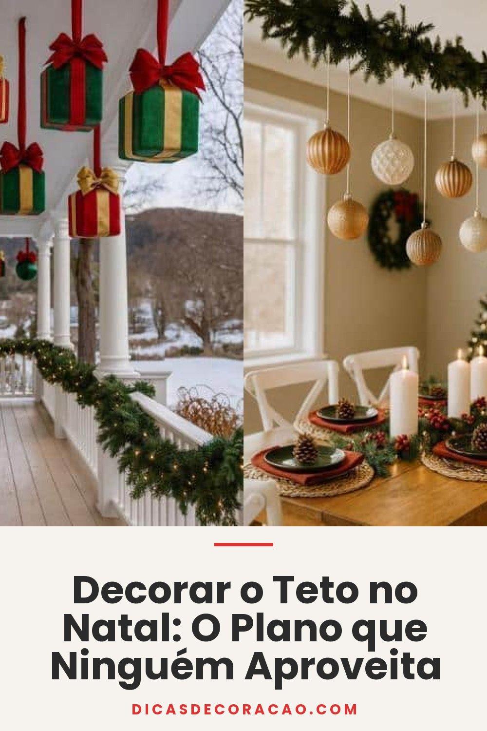 Decorar o Teto no Natal: O Plano que Ninguém Aproveita