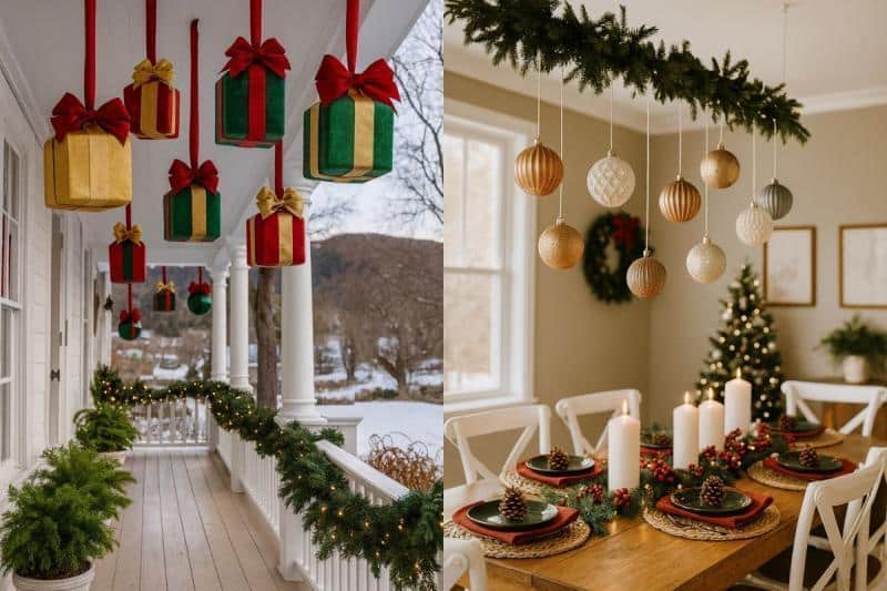 Ideias Criativas para Decorar o Teto no Natal: Inspiração ideias criativas para decorar o teto no natal