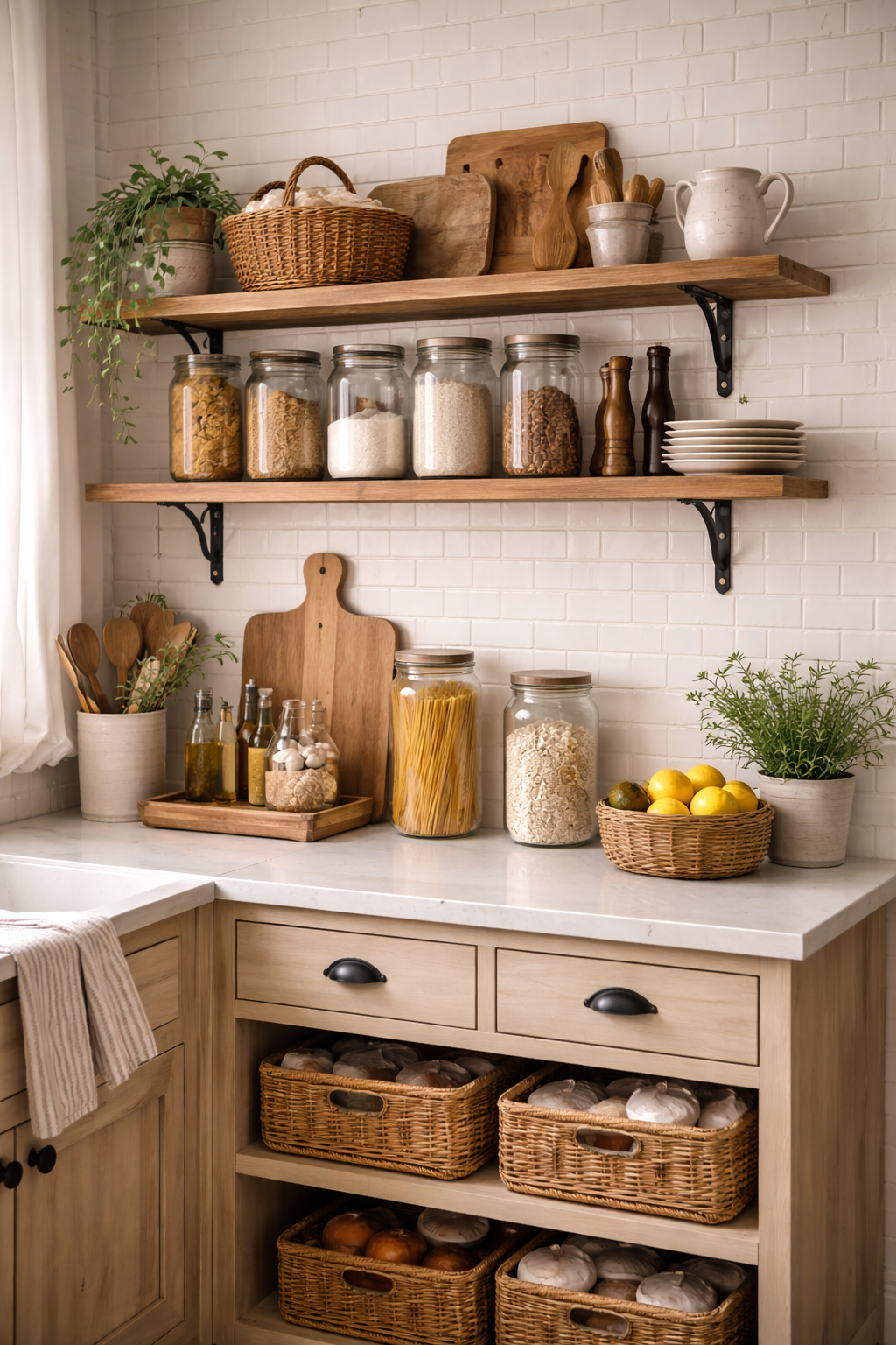 Ideias de Armazenamento de Cozinha Estilo Rústico: Soluções Bonitas, Funcionais e Cheias de Charme Ideias de Armazenamento de Cozinha Estilo Rústico: Soluções Bonitas, Funcionais e Cheias de Charme ideias de armazenamento de cozinha estilo rustico 9